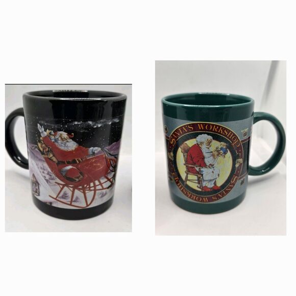 Santa Claus Sleigh Ride Coffee Mug - Picture 1 of 16